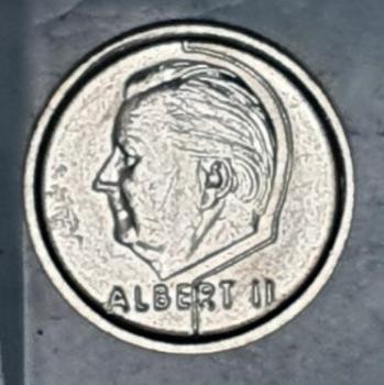 1 Franc 1994 -Belgique- König Albert II, Belgien