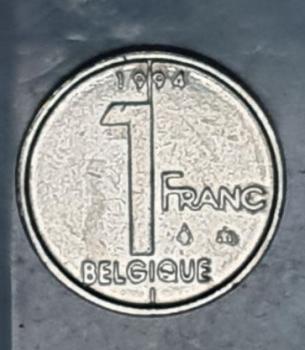 1 Franc 1994 -Belgique- König Albert II, Belgien