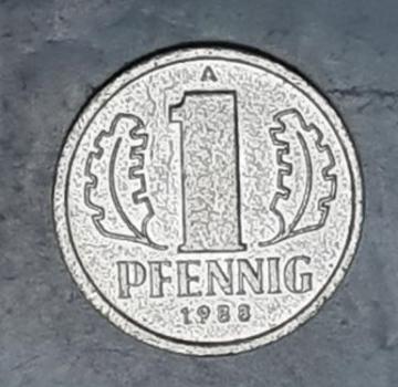1 Pfennig 1988, DDR
