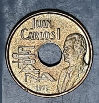 Preview: 25 Pesetas 1991 XXV. Olympische Sommerspiele, Barcelona 1992, Spanien