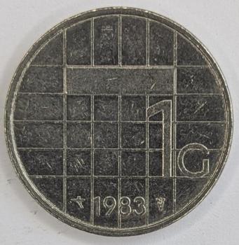 1 Gulden 1983, Königin Beatrix, Niederlande