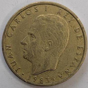 Preview: 100 Pesetas1983, König Juan Carlos I, Spanien