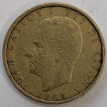 Preview: 100 Pesetas 1984, König Juan Carlos I, Spanien