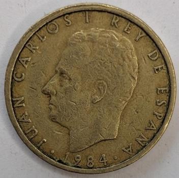 Preview: 100 Pesetas 1984, König Juan Carlos I, Spanien