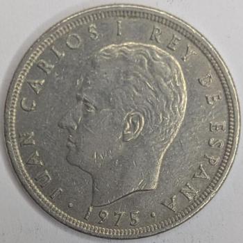 Preview: 5 Pesetas 1975, König Juan Carlos I, Spanien