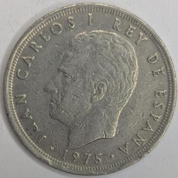 Preview: 5 Pesetas 1975, König Juan Carlos I, Spanien