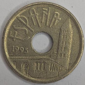 Preview: 25 Peseten 1995, Kastilien und Leon, Spanien