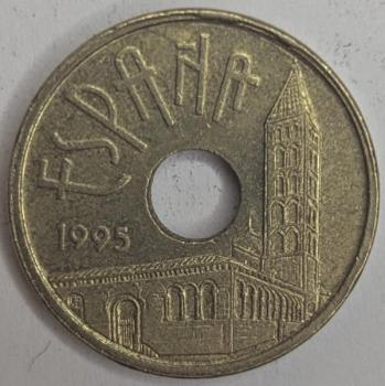 Preview: 25 Peseten 1995, Kastilien und Leon, Spanien