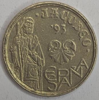 Preview: 5 Pesetas 1993, Heiliges Jakobsjahr, Spanien