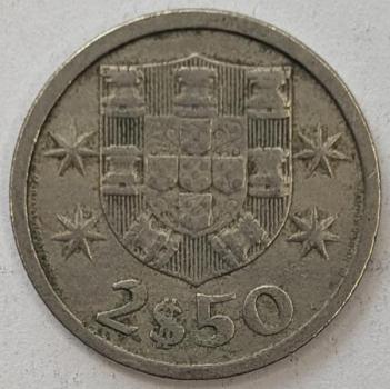 2,5 Escudos 1967, Portugal