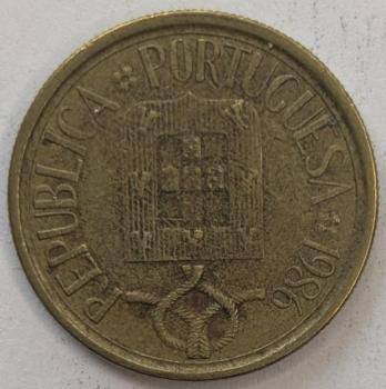 Preview: 5 Escudos 1986, Portugal
