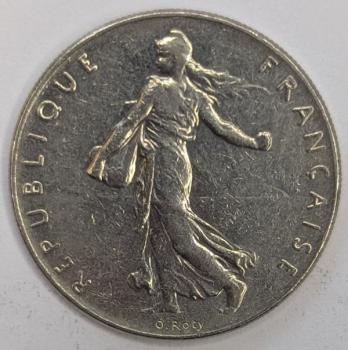 1 Francs 1977, Frankreich