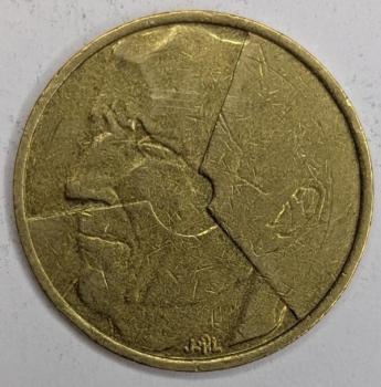 Preview: 5 Franc 1986, Legende in niederländisch Belgie, Belgien