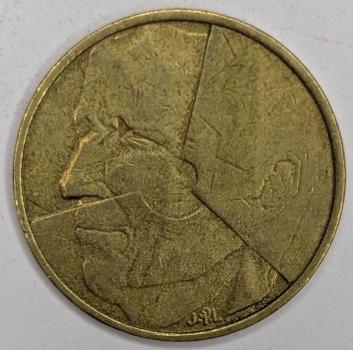 Preview: 5 Franc 1986, Legende in niederländisch Belgie, Belgien