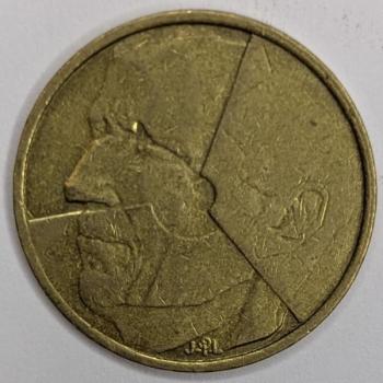 Preview: 5 Franc 1986, Legende in französisch"Belgique", Belgien