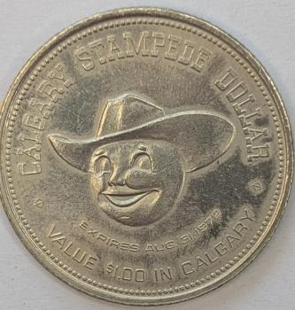1 Dollar Stampede 1972 Calgary