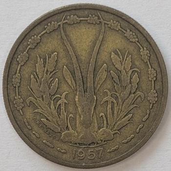 Preview: 25 Francs 1957,Französisch Westafrika