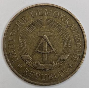 5 Mark 1969, 20 Jahre DDR Gedenkmünze, DDR
