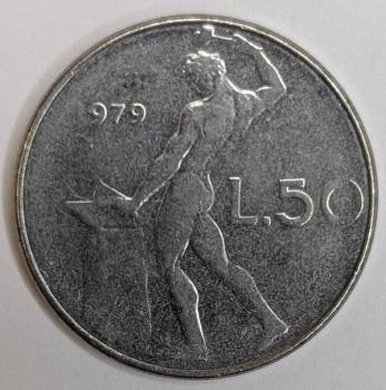 50 Lire 1979, Italien
