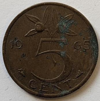 5 Cent 1965, Königin Juliana, Niederlande