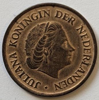 Preview: 5 Cent 1957, Königin Juliana, Niederlande