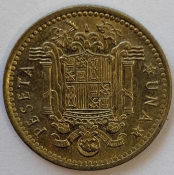 1 Peseta 1966, Spanien