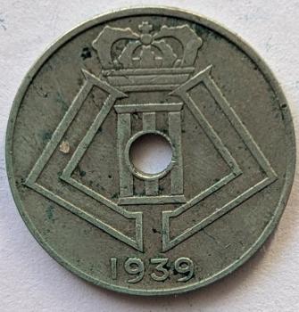 Preview: 10 Centimes 1939, Legende-Belgique-Belgie, BELGIEN