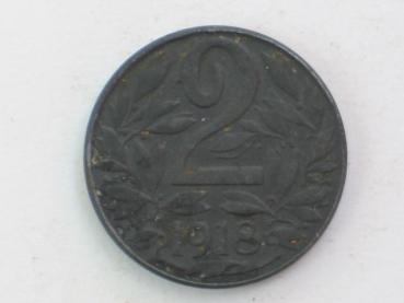 2 Heller 1918, Österreich