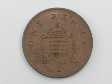 1 Penny 1991, Königin Elizabeth II., Großbritannien