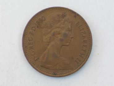 Preview: 1 New Penny 1980, Königin Elizabeth II. , Großbritannien