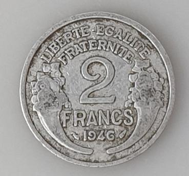 2 Francs 1946, Frankreich