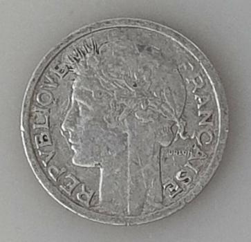 Preview: 1 Franc 1947 B, Frankreich