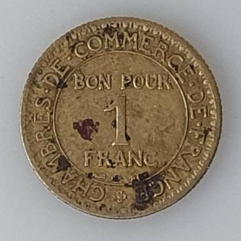 1 Franc 1922, Frankreich