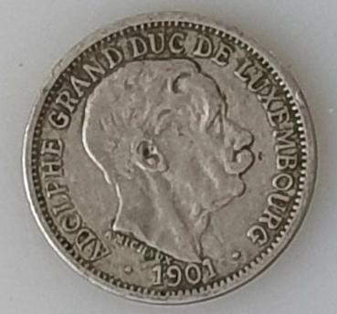 Preview: 10 Centimes 1901, Großherzogtum Luxemburg