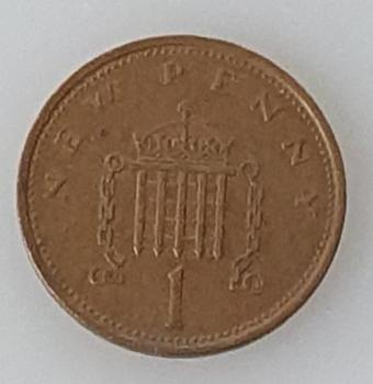 Preview: 1 New Penny 1974, Königin Elizabeth II. , Großbritannien