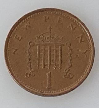 Preview: 1 New Penny 1980, Königin Elizabeth II. , Großbritannien