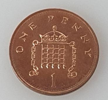 Preview: 1 Penny 1995, Königin Elizabeth II. , Großbritannien