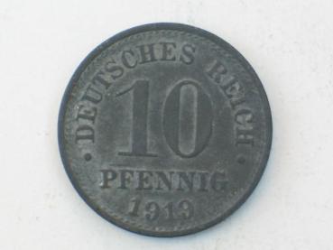 10 Pfennig 1919, Deutsches Kaiserreich