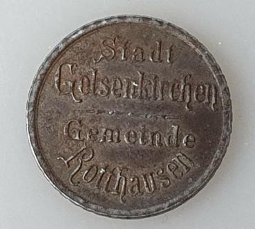 50 Pfennig 1919, Notgeld Stadt Gelsenkirchen und Rotthausen