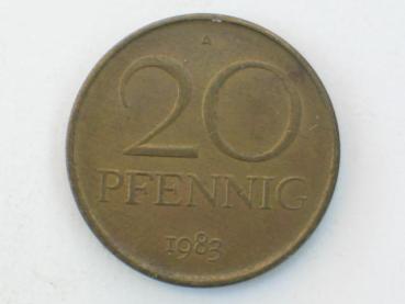 20 Pfennig 1983, DDR