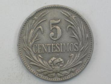 5 Centesimos 1924, Uruguay
