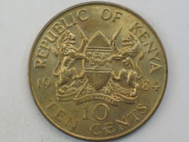 10 Cents 1984, Kenia