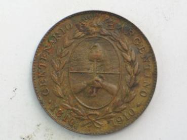 Medaille 100 Jahre Republik Argentinien 1810-1910