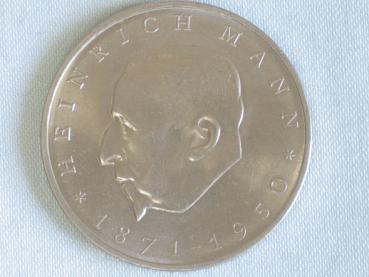 20 Mark "Heinrich Mann" 1971 Gedenkmünze -Deutsche Demokratische Republik-
