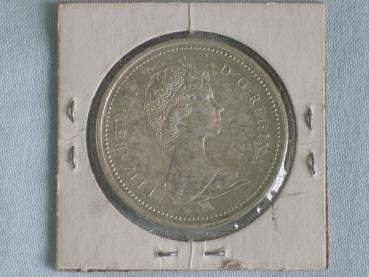1 Dollar, Kanada, 1975, "Calgary Jubiläum" aus 500er Silber