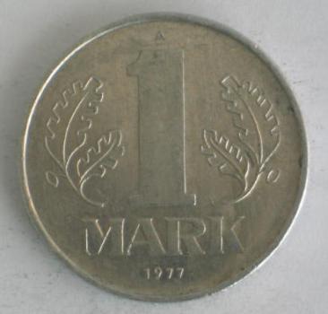1 Mark 1977 A -Deutsche Demokratische Republik-