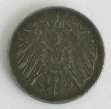 Preview: 5 Pfennig Kaiserreich 1921 D~ aus Eisen