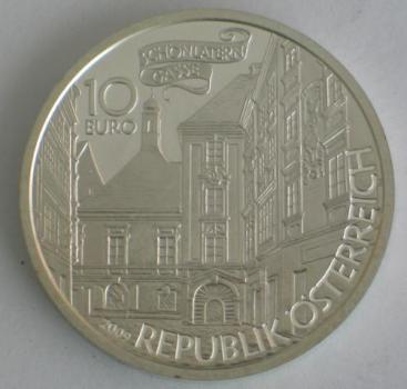 Preview: 10 EUR Gedenkmünze "Der Basilisk" 2009 Österreich aus 925er Sterlingsilber