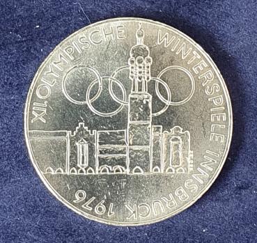 100 Schilling "Olympiade Innsbruck" 1976 aus 640er Silber