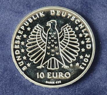 10 EUR Gedenkmünze "Heinrich Hertz" aus 625er Silber